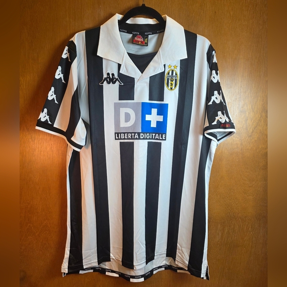 VINTAGE JUVENTUS JERSEY 1998 1999 DEL PIERO 10 - KAPPA - Picture 4 of 10